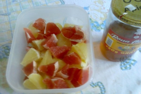 grepfruit cu miere