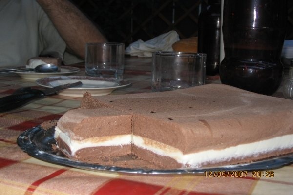 SPUMA DE CIOCOLATA IN TREI CULORI