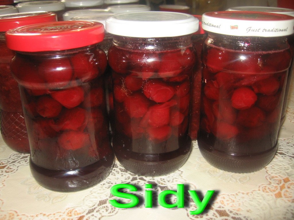 Visine pentru prajituri si sirop