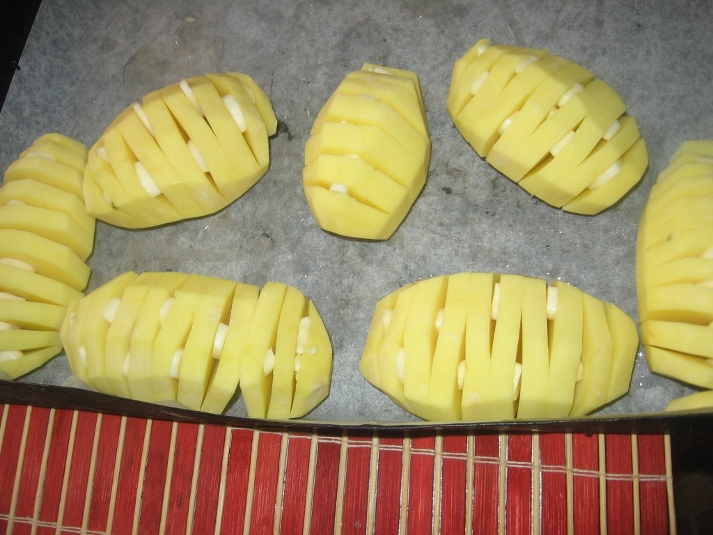 Cartofi acordeon