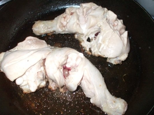 Pulpe de pui la tefal