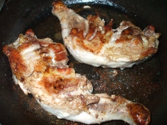 Pulpe de pui la tefal