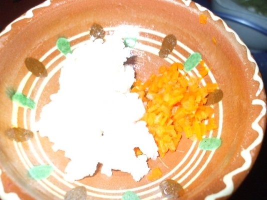 Salata de orez cu morcovi