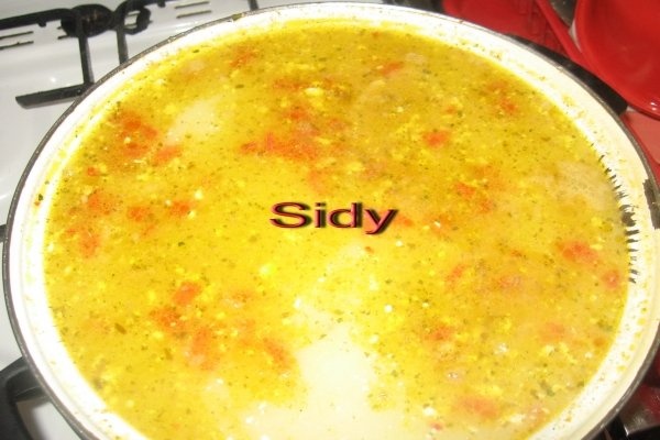 Ciorba de perisoare cu zarzavat nou