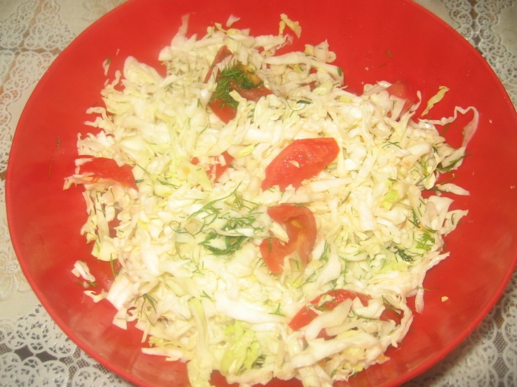 Salata de varza noua