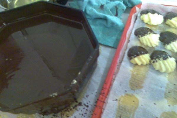 fursec spritat cu ciocolata