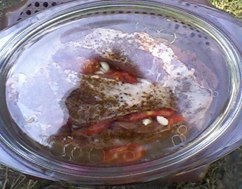 Pulpa de miel la cuptor