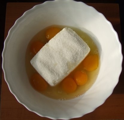 Budinca cu branza de vaci