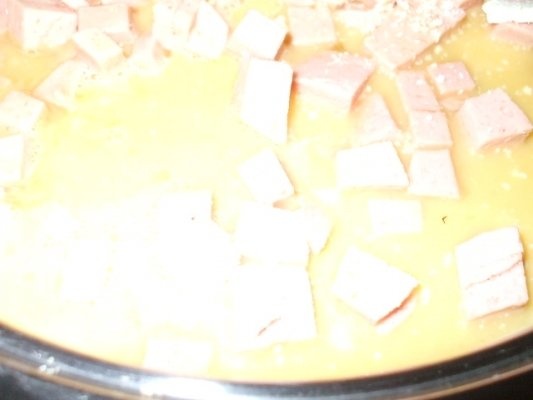 Pizza Iuliana( cu parizer)