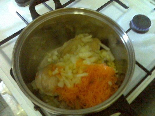 Supa de pui si legume