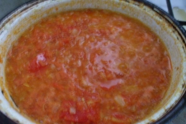 Sos de rosii cu ceapa