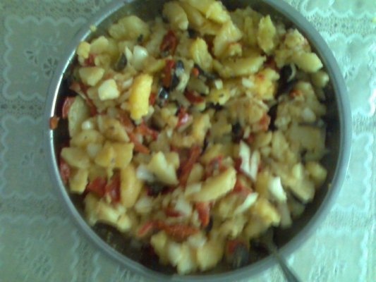 salata orientala de post