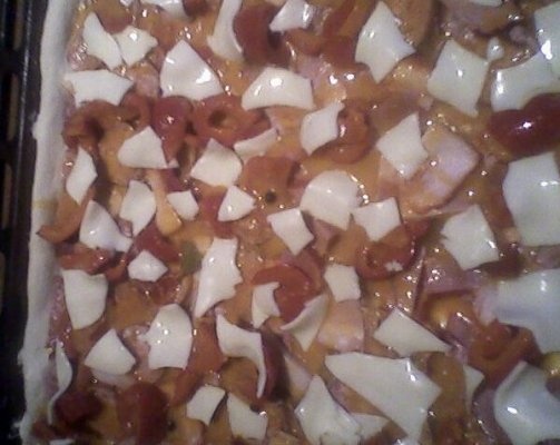 Pizza de iarna cu gogosari