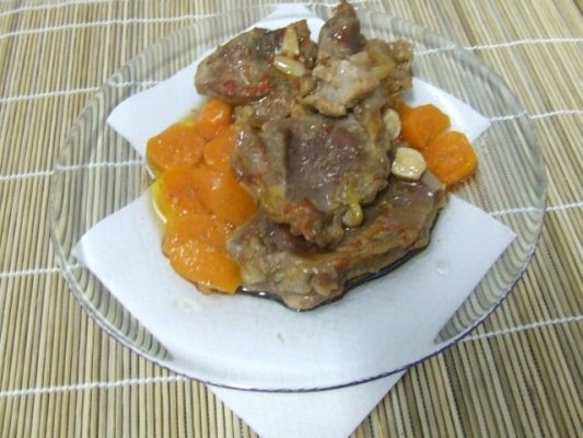 Friptura de iepure cu morcov