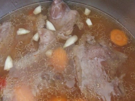 Friptura de iepure cu morcov