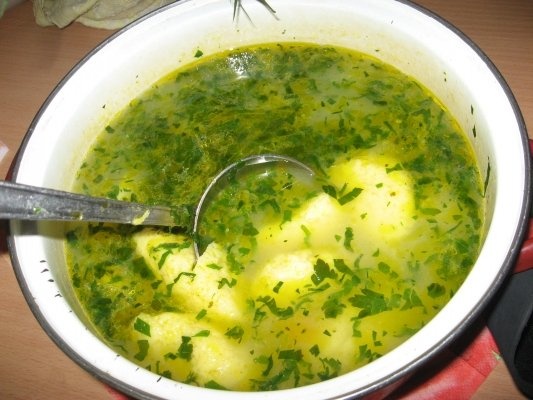 Supa de pui cu galuste - mancarea mea preferata