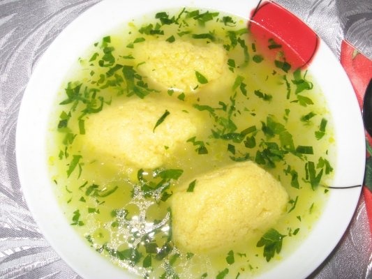 Supa de pui cu galuste - mancarea mea preferata