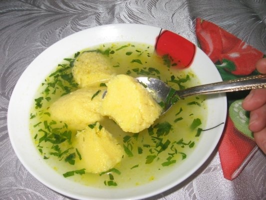 Supa de pui cu galuste - mancarea mea preferata