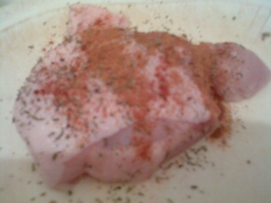 Orez cu pulpe de pui la cuptor