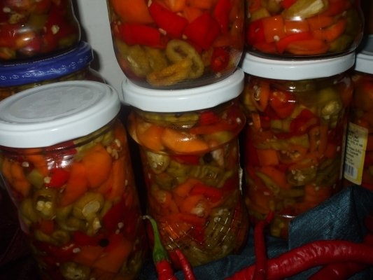 Mix picant dulce-acrisor de ardei iuti
