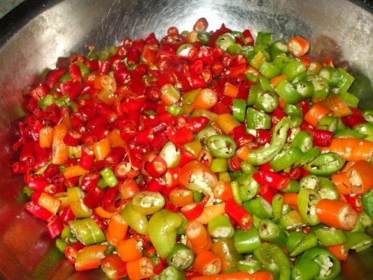 Mix picant dulce-acrisor de ardei iuti