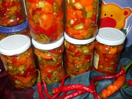 Mix picant dulce-acrisor de ardei iuti