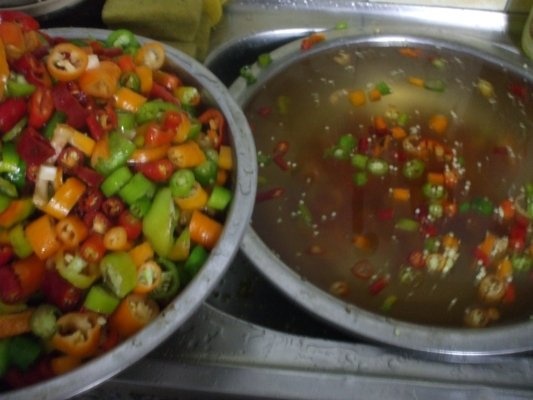 Mix picant dulce-acrisor de ardei iuti