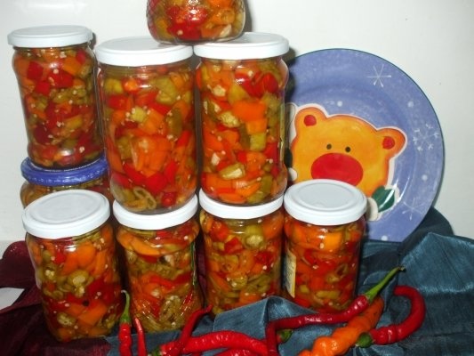 Mix picant dulce-acrisor de ardei iuti