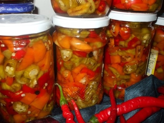Mix picant dulce-acrisor de ardei iuti