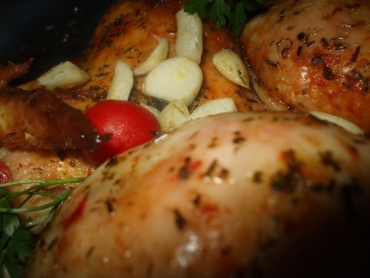 Friptura de pui la microunde