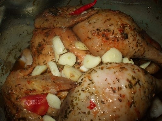 Friptura de pui la microunde