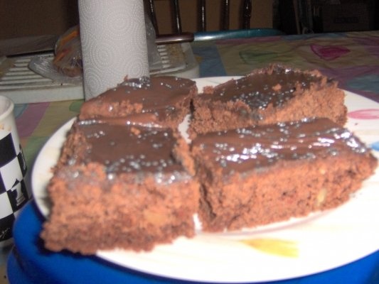 Prajitura de ciocolata cu nuca