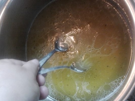 Supa cu galuste de gris