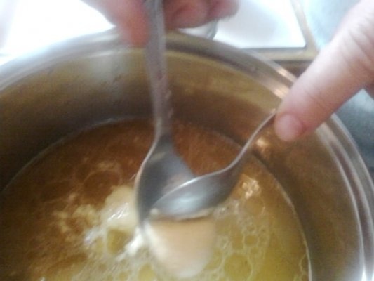 Supa cu galuste de gris