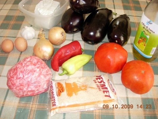 Vinete umplute (la cuptor)