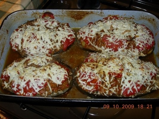 Vinete umplute (la cuptor)