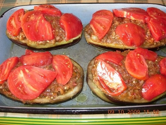 Vinete umplute (la cuptor)