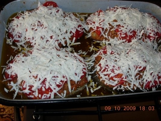 Vinete umplute (la cuptor)