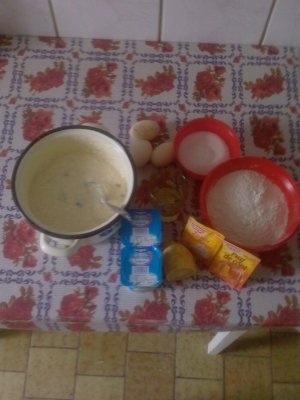 Prajitura cu branza de vaci