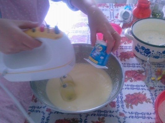 Prajitura cu branza de vaci