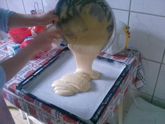 Prajitura cu branza de vaci