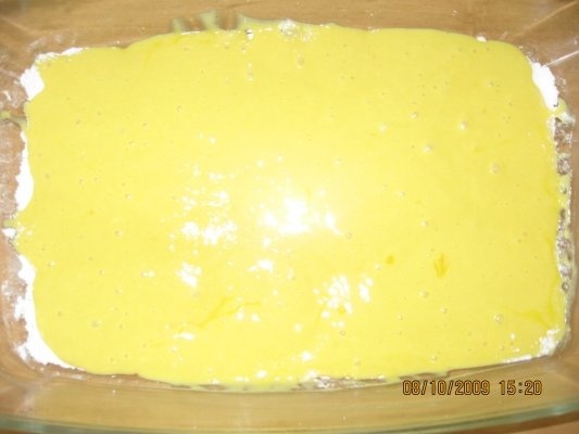 Prajitura cu branza si caise