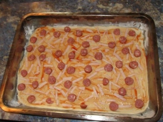 Pizza facuta in casa- Ramona 1