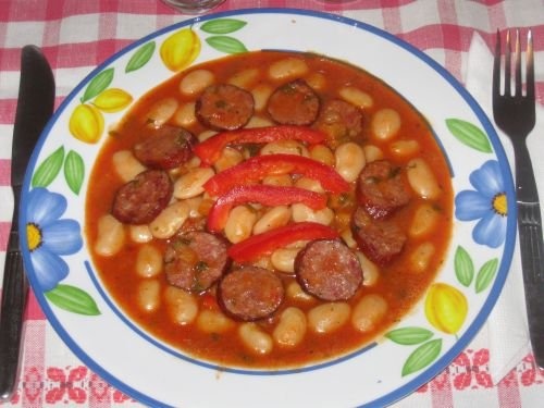 Iahnie de fasole boabe