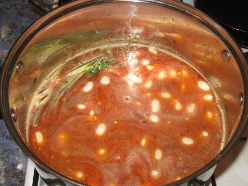 Iahnie de fasole boabe