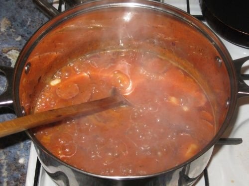 Iahnie de fasole boabe