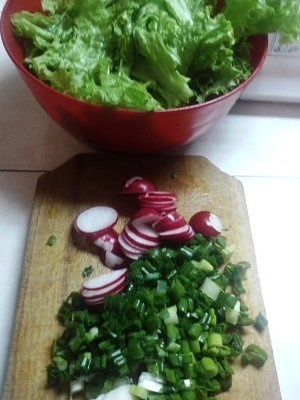 Salata verde cu smantana