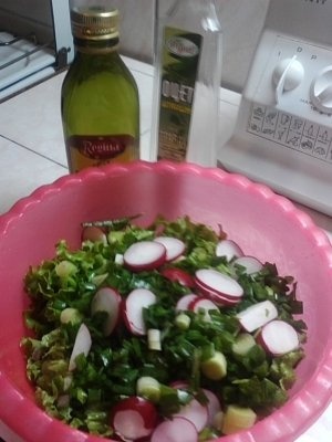 Salata verde cu smantana