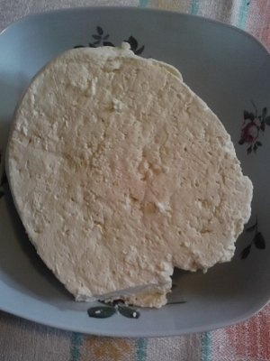 Branza cu smantana si mamaliguta