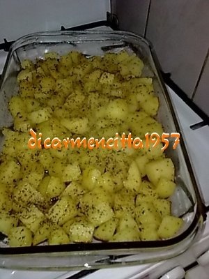 Cartofi taranesti cu pui si citrice